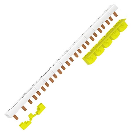 SCHNEIDER Resi9 XP Peigne d'alimentation électrique horizontal Phase Neutre 13 modules