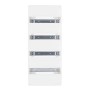 IKEPE Tableau électrique nu 4 rangées 13 modules