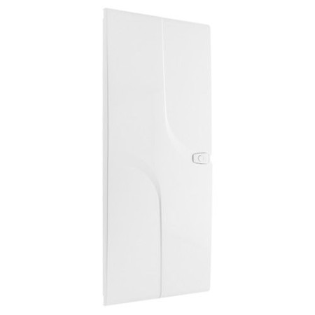 IKEPE Porte blanche pour tableau électrique 4 rangées 13 modules