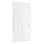 IKEPE Porte blanche pour tableau électrique 3 rangées 13 modules
