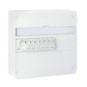 SCHNEIDER Resi9 XE Tableau électrique monté et câblé TAMC auto 1 rangée 1ID 63A 6 disjoncteurs