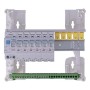 IKEPE Tableau électrique pré-équipé auto 1 rangée 1ID 40A 6 disjoncteurs