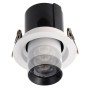 Spot Downlight LED rond orientable 10W IRC90 90 lm/W, driver Lifud 50 000 h