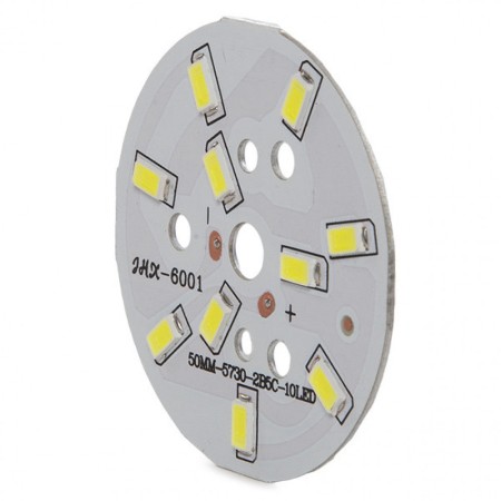 Module 5W 360Lm 10 LEDs Ø50Mm 50.000H