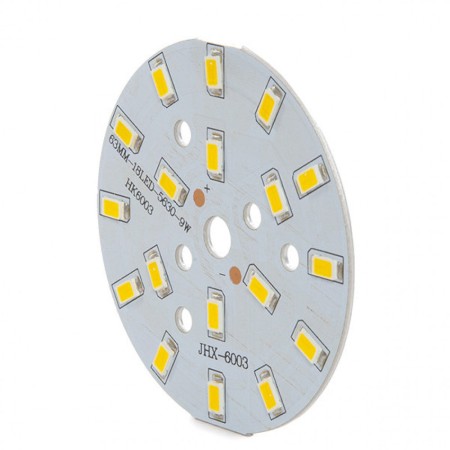 Module 9W 648Lm 18 LEDs Ø65Mm 50.000H