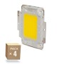Pack de 4 LED haute puissance 50W 5000Lm COB30 50 000H