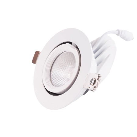 Spot LED Downlight 7W 1050Lm Circulaire Orientable 40 000H