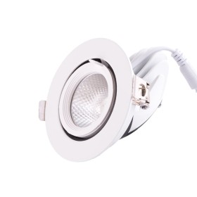 Spot Downlight LED 9W 1350Lm Circulaire Orientable 40 000H