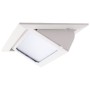 Spot Downlight LED encastrable 30W 5000Lm Rectangulaire Orientable 40 000H