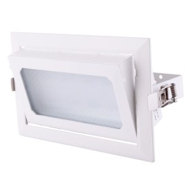 Spot Downlight LED encastrable 30W 5000Lm Rectangulaire Orientable 40 000H