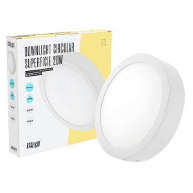 Plafonnier LED 20W 2000Lm Circulaire 40 000H