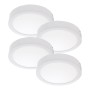 Pack de 4 Plafonniers LED 20W 1800Lm Surface 40 000H
