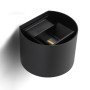 Applique Murale Extérieure LED 2x5W 100Lm/W IP65 Noir