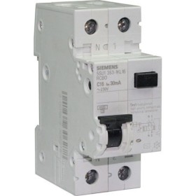 Disjoncteur différentiel Siemens 16A 30mA type AC 230V – Protection fiable