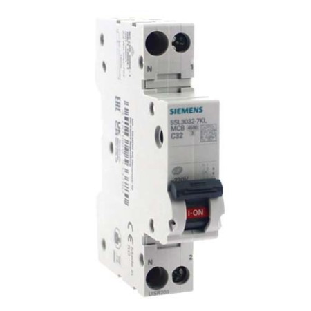 SIEMENS Disjoncteur 32A Ph+N Courbe C 4.5kA 230V