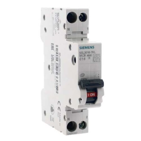 SIEMENS Disjoncteur 20A Ph+N Courbe C 4.5kA 230V