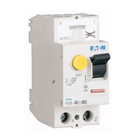 EATON Interrupteur différentiel 40A 30mA type AC auto 230V