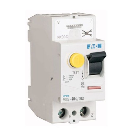 EATON Interrupteur différentiel 40A 30mA type A auto 230V