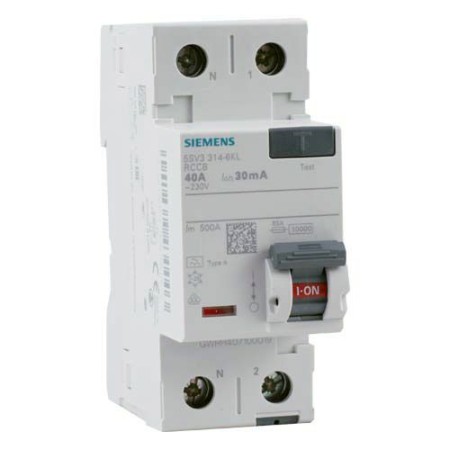 SIEMENS Interrupteur différentiel 40A 30mA type A 230V