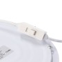 Spot LED encastrable circulaire extra-plat 20W 2000 lm CCT réglable sur 3 températures différentes de 3000-6000ºK UGR17 40 000 h
