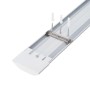 Luminaire LED linéaire de surface 50W 150cm 6000 lm CCT réglable sur 3 températures différentes de 3000-6000ºK 40 000 h
