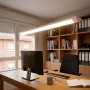 Luminaire LED linéaire de surface 40W 120 cm 4800 lm - CCT réglable sur 3 températures différentes de 3000-6000ºK 40 000 h