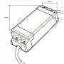 Ampoule LED AR111 12W à intensité variable - Angle de 12° - Driver externe - 3000 K