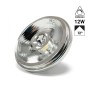 Ampoule LED AR111 12W à intensité variable - Angle de 12° - Driver externe - 3000 K