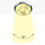 Ampoule LED AR111 12W à intensité variable - Angle de 12° - Driver externe - 3000 K