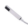 Pomme de douche en ABS, chrome