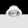 Spot Downlight LED rond IP44 puissance réglable 10W/15W/20W - CCT réglable sur 3 températures de 3000-6500ºK - Découpe Ø 150mm