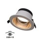 Spot Downlight LED rond IP44 puissance réglable 10W/15W/20W - CCT réglable sur 3 températures de 3000-6500ºK - Découpe Ø 150mm