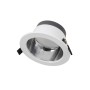 Spot Downlight LED rond IP44 puissance réglable 10W/15W/20W - CCT réglable sur 3 températures de 3000-6500ºK - Découpe Ø 150mm