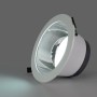 Spot Downlight LED rond IP44 puissance réglable 20W/25W/30W - CCT réglable sur 3 températures de 3000-6500ºK - Coupe Ø 200mm