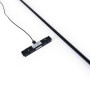 Lampe pendante verticale à LED pour rail magnétique - 48V - 18W - 2800K - Noir