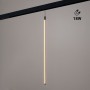Lampe pendante verticale à LED pour rail magnétique - 48V - 18W - 2800K - Noir