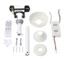 Ventilateur plafond LED 48W CCT réglable | Télécommande Martina