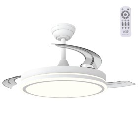Ventilateur plafond LED 48W CCT réglable | Télécommande Martina