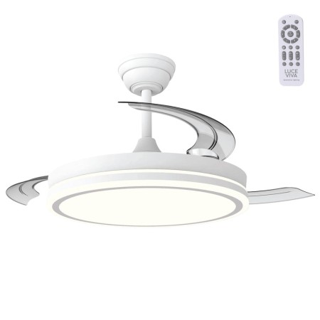 Ventilateur plafond LED 48W CCT réglable | Télécommande Martina