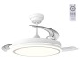 Ventilateur plafond LED 48W CCT réglable | Télécommande Martina