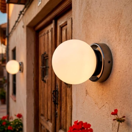 Applique murale boule de cristal « Alba » E27 IP44