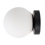 Applique murale E27 boule de cristal « Alba »