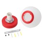 Applique murale E27 boule de cristal « Alba »
