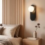 Applique murale boule de cristal « Glow »