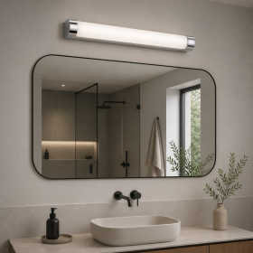 Éclairage de miroir LED 5W CCT lumière réglable sur 3 températures différentes de 3000-6000ºK