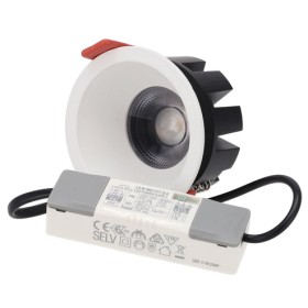 Spot LED encastré rond 8W - CCT lumière réglable sur 3 températures différentes de 2700-6000ºK - Puce OSRAM - Découpe Ø 75 mm