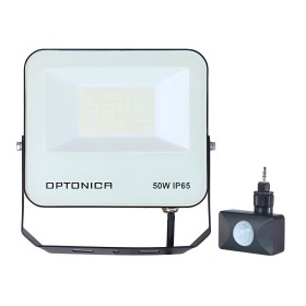 Projecteur LED extérieur avec Détecteur 50W IP65 - CCT lumière réglable sur 3 températures différentes de 3000-6000ºK
