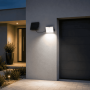 Projecteur LED solaire extérieur 9W avec détecteur de lumière et de mouvement - CCT lumière réglable de 3000 à 6000ºK