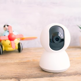 Caméra de Surveillance Intérieure Connectée WiFi Ronde - 360° - 1080p