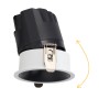 Spot LED encastré rond 10W - CCT lumière réglable de 2700 à 6000ºK- IP65 - diamètre d'encastrement 75 mm